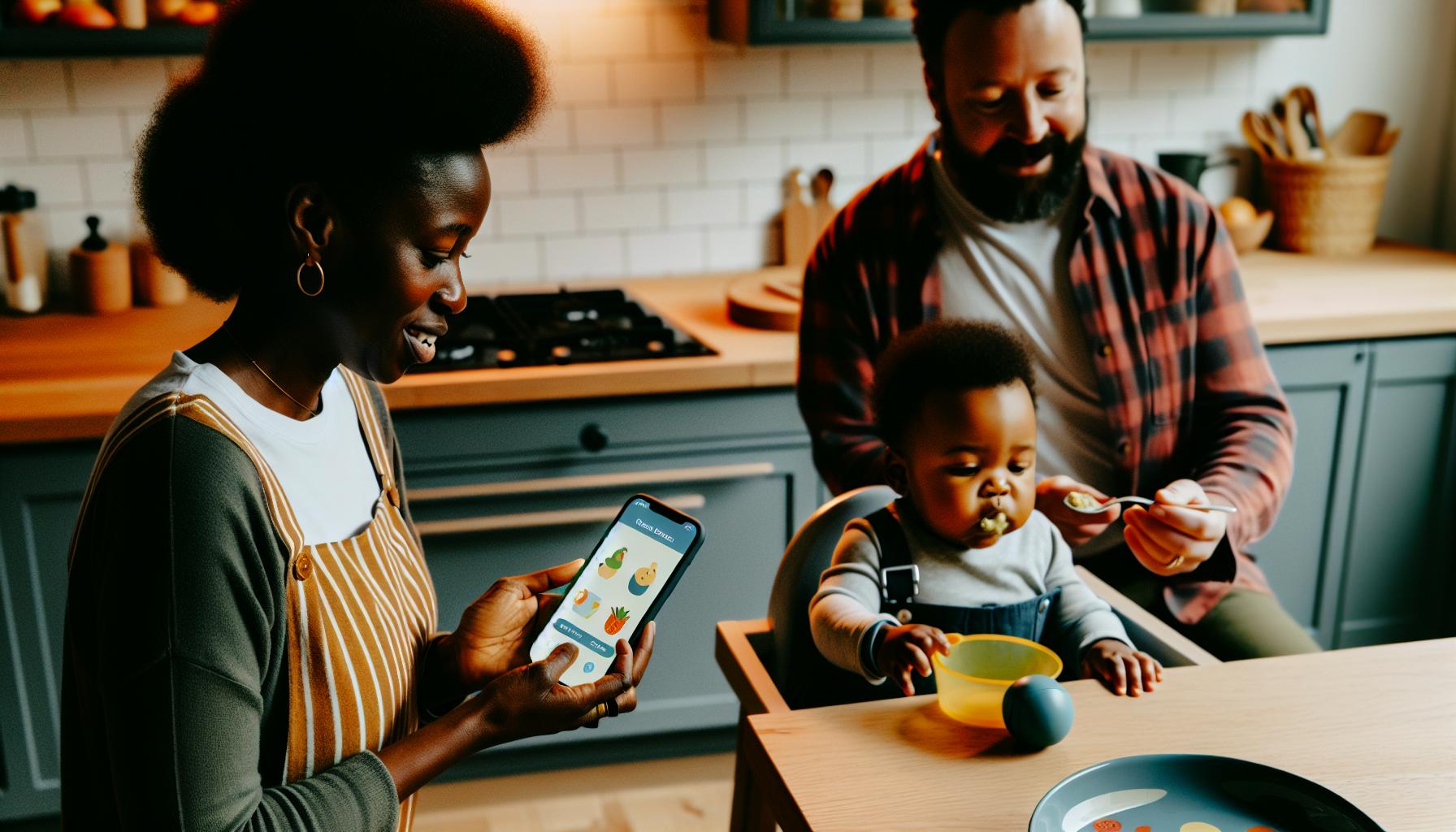 Tips for Using Apps During Challenging Feeding Phases