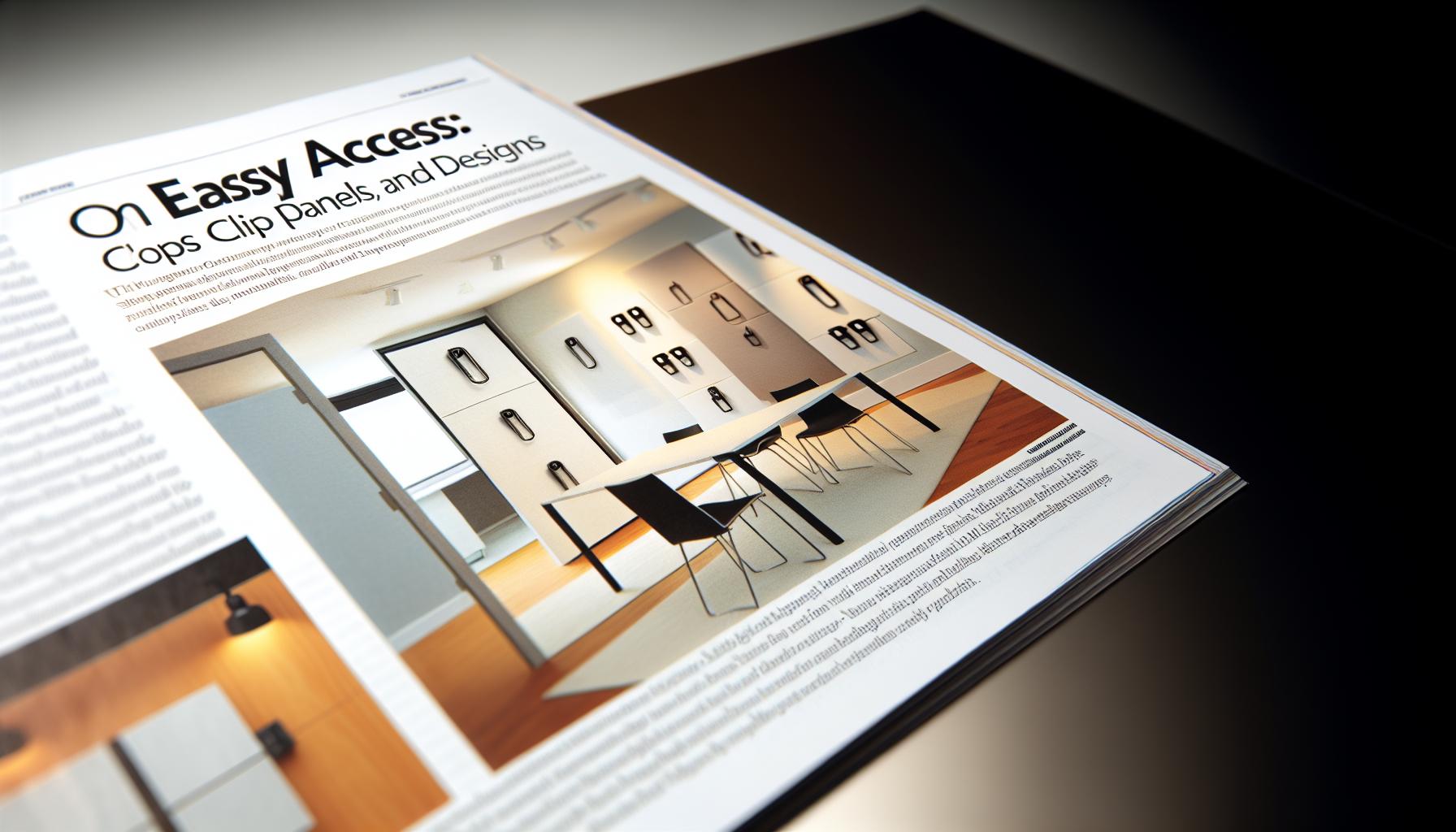 Easy Access: Clips, Panels,‍ and Designs