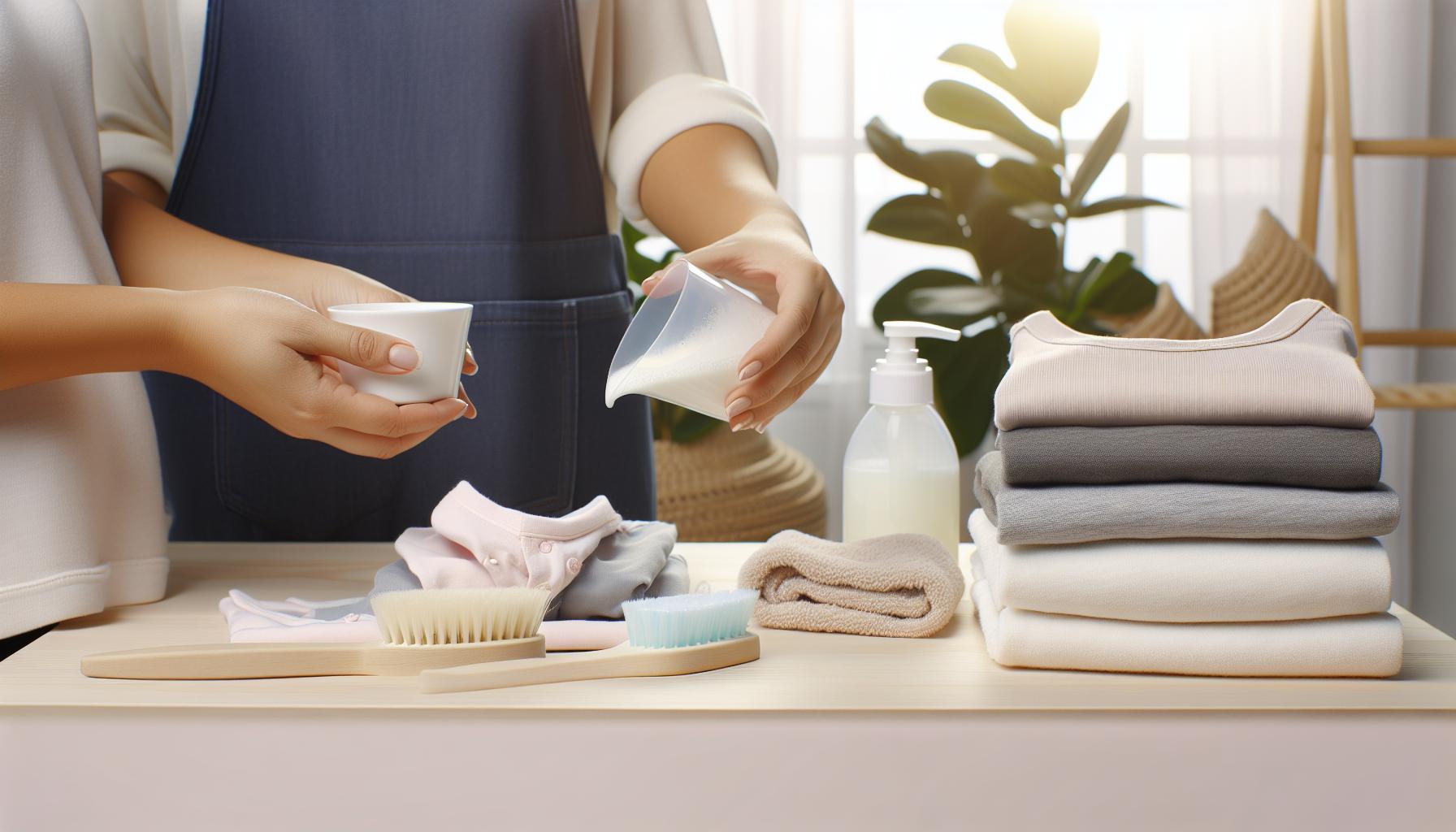 How to Care for and Maintain Nursing Clothes (AI Generated Image)
