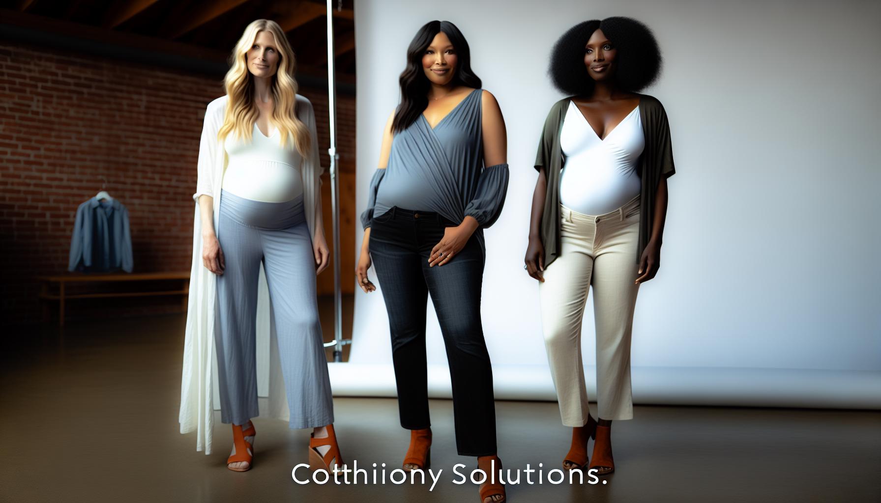 Clothing Solutions for Moms with Different Body Types (AI Generated Image)