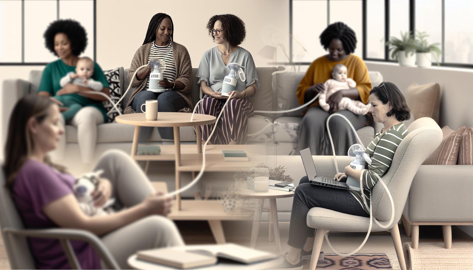 Portable and Hands-Free Pumps for Busy Moms