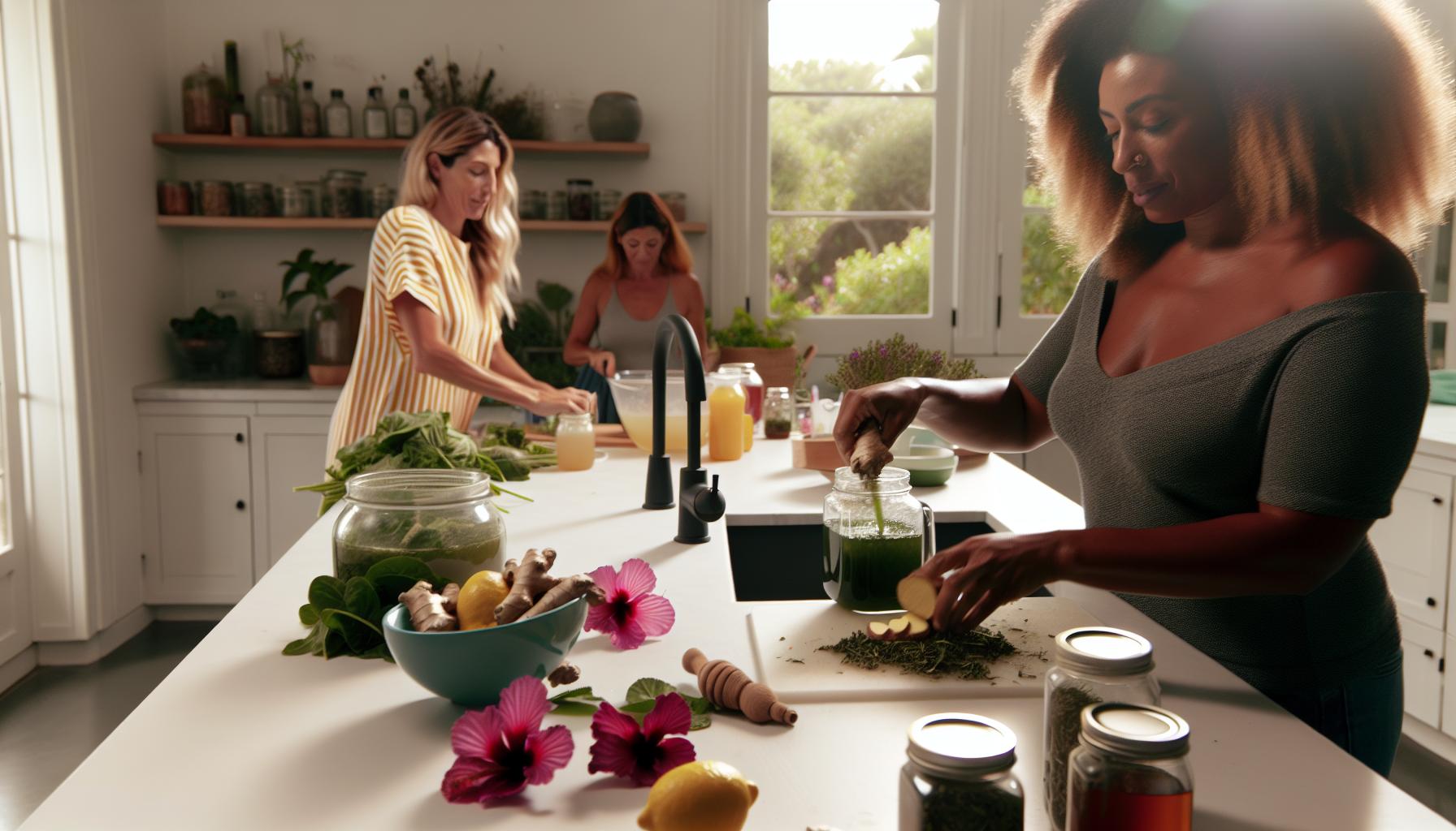 DIY Herbal and Natural Energy Boosters ⁤for Moms