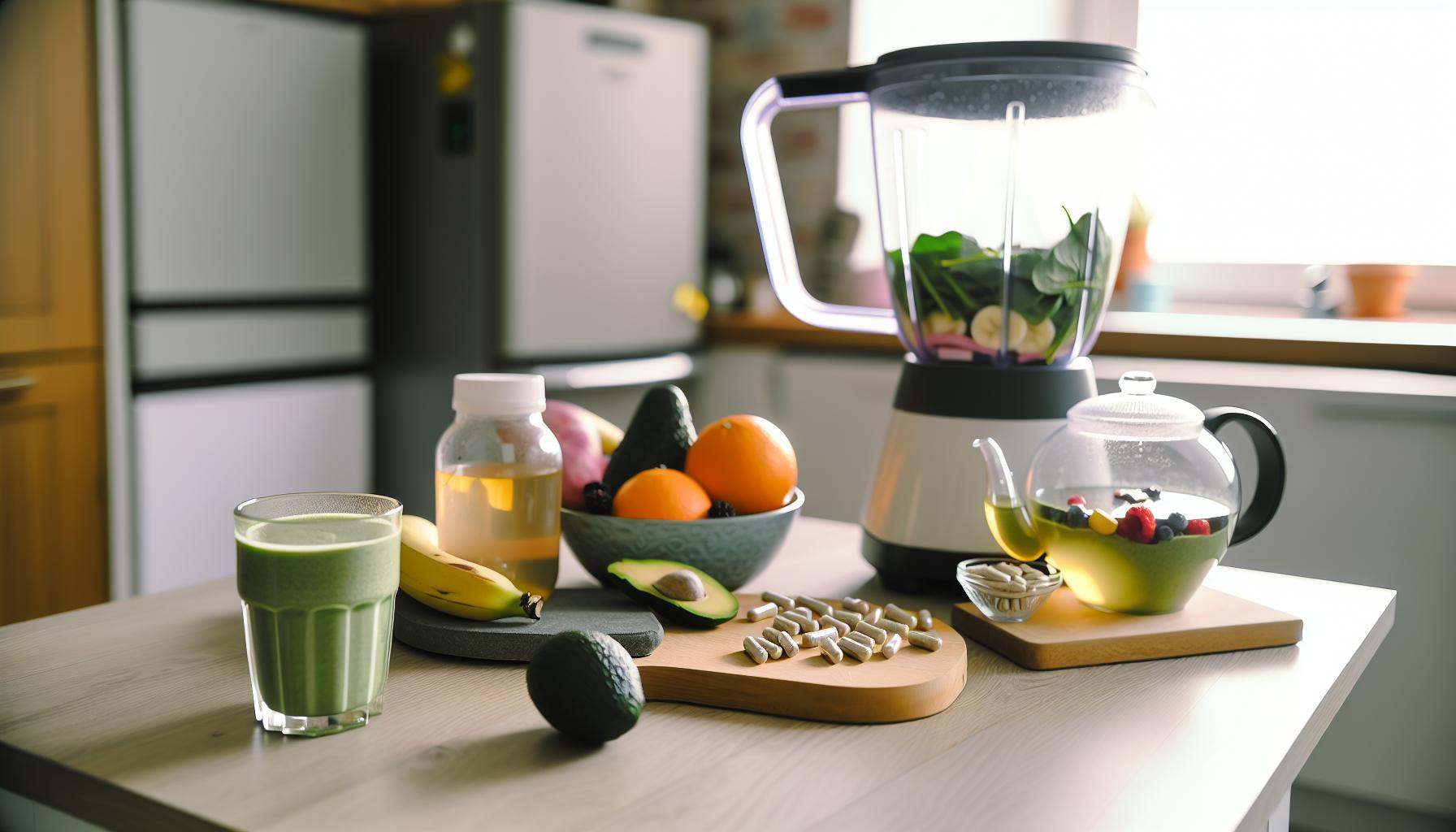 DIY Nourishing smoothies and Teas with ⁤Postnatal Vitamins