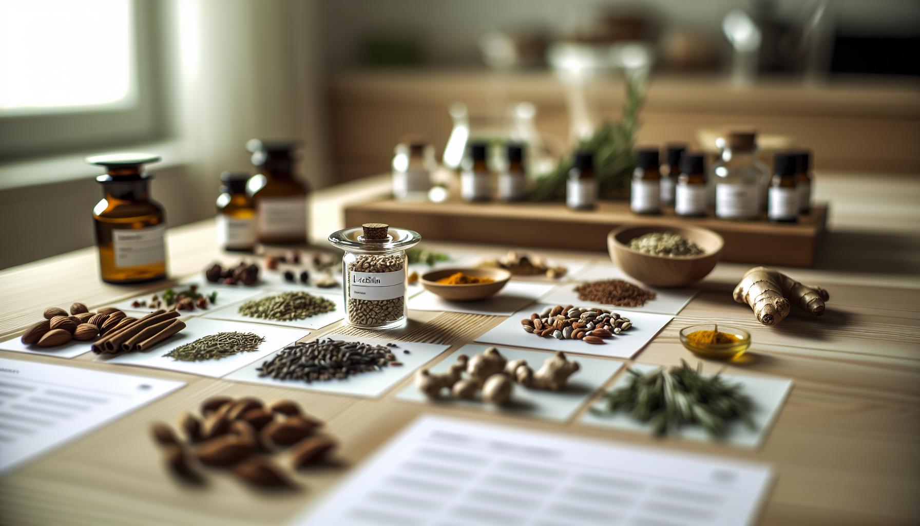Balancing Lecithin with Other Natural Supportive Herbs