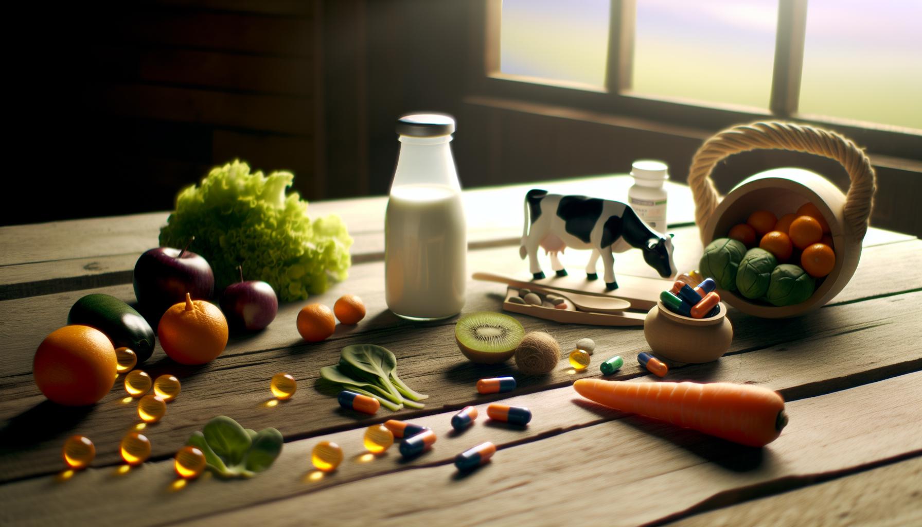 How Vitamins Support Milk Production and Quality