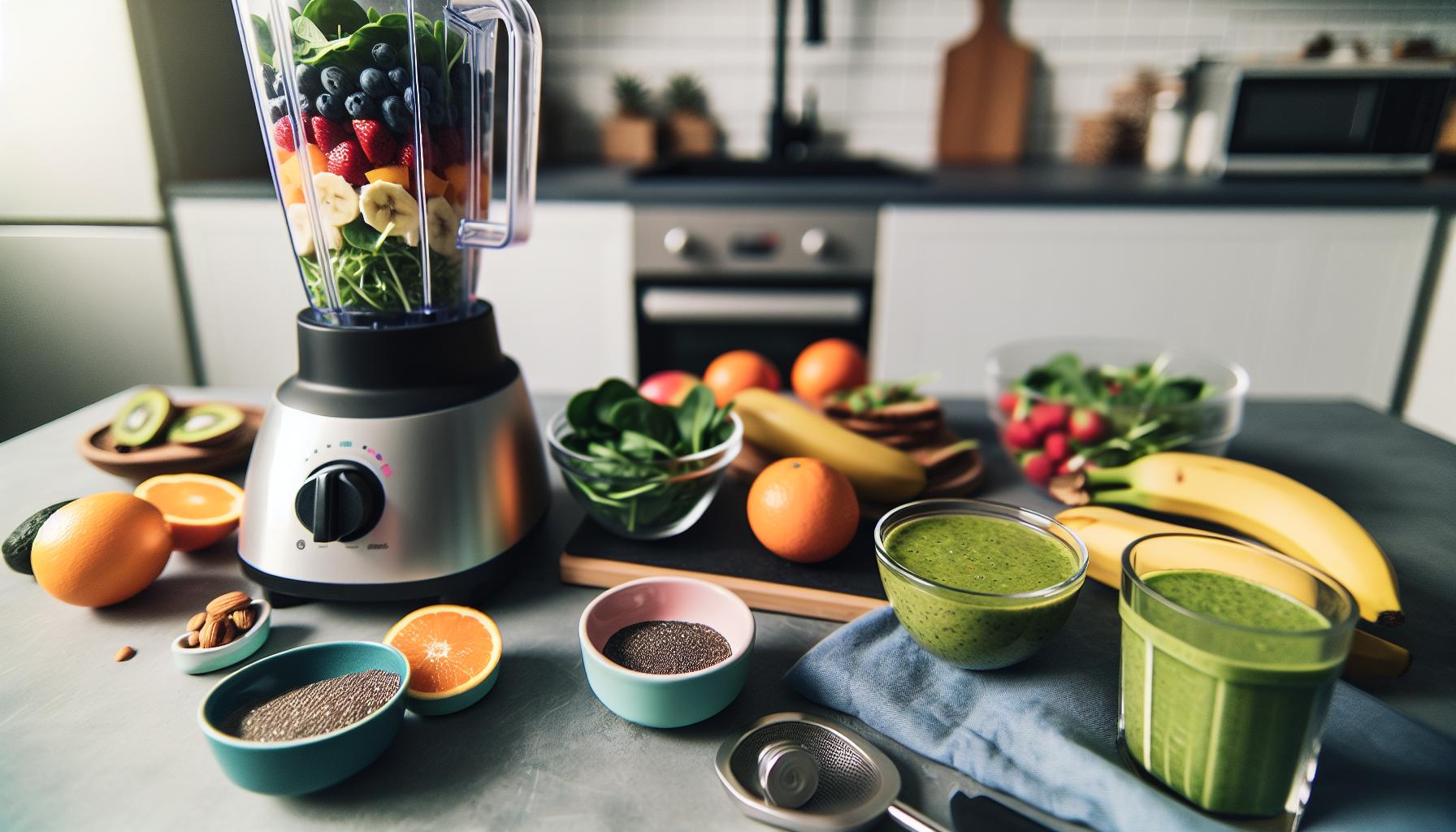 practical DIY vitamin-Rich Smoothie and Meal​ Recipes