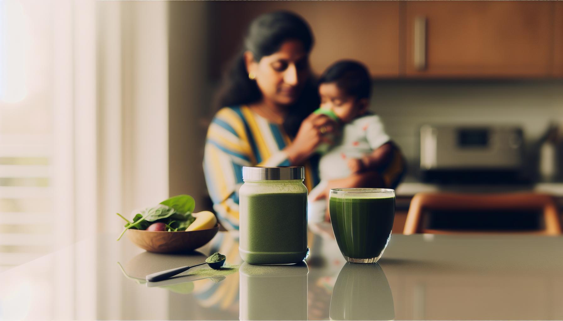 Timing and Dosage: Using Greens Powder Postpartum