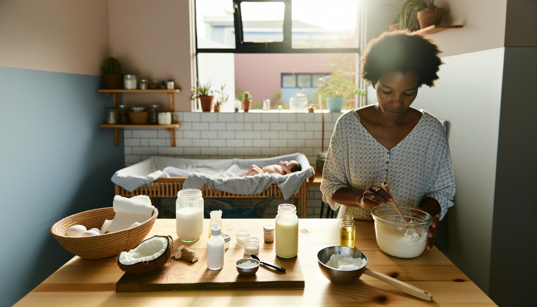 Natural and DIY Sunscreen Alternatives for nursing Moms