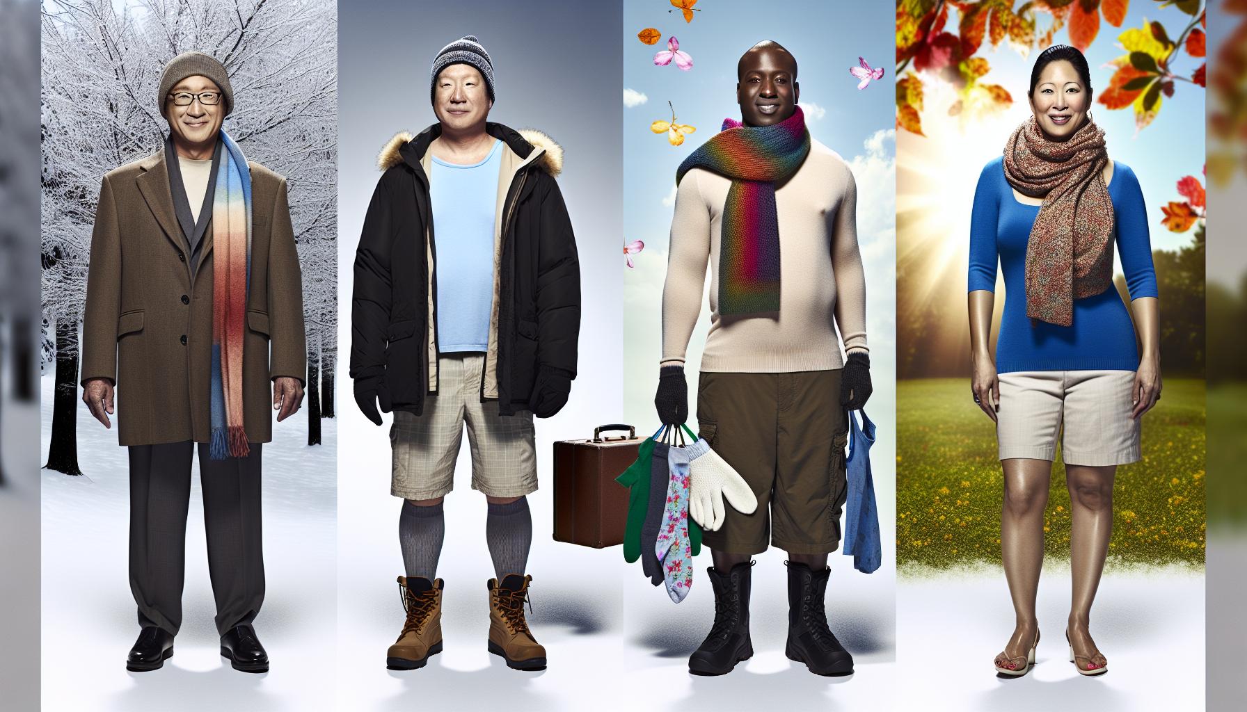 Dressing for Different Seasons and Weather