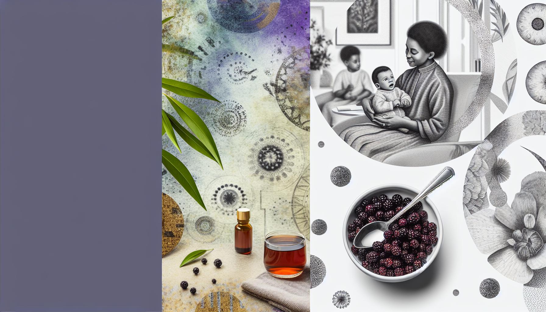 How Elderberry Supports Postpartum Immune Health