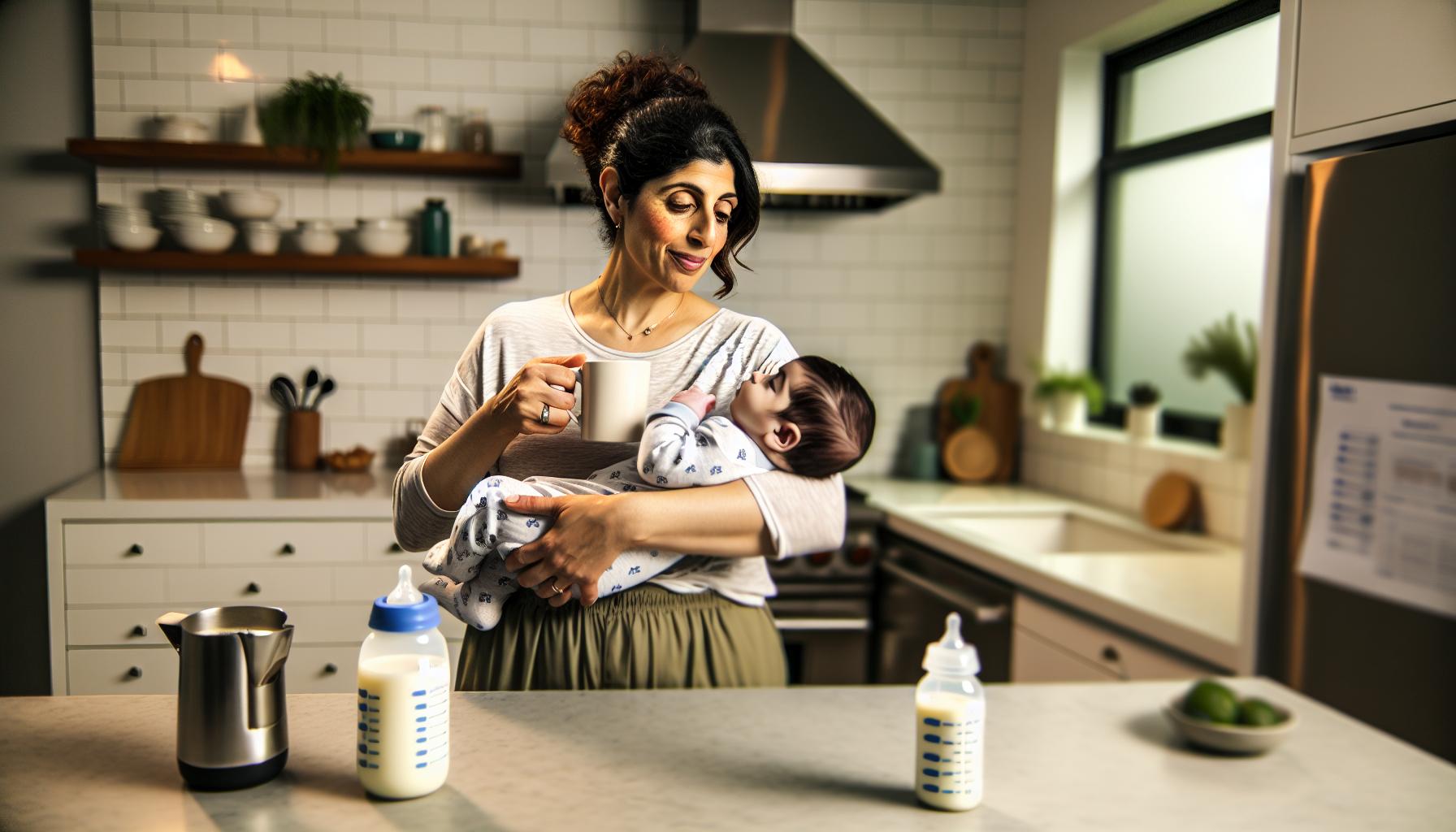 How Much Caffeine Passes Into Breastmilk?