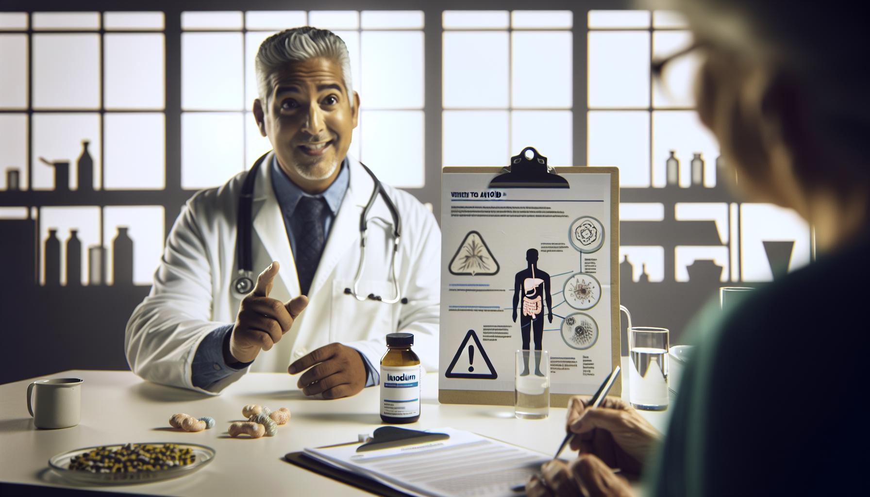 When to Avoid Imodium: Warning ​Signs and Precautions