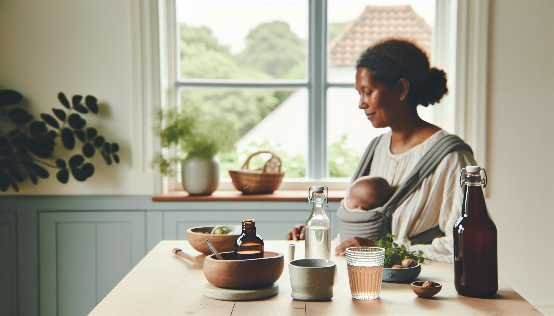 Potential Benefits of Kombucha During Postpartum Healing