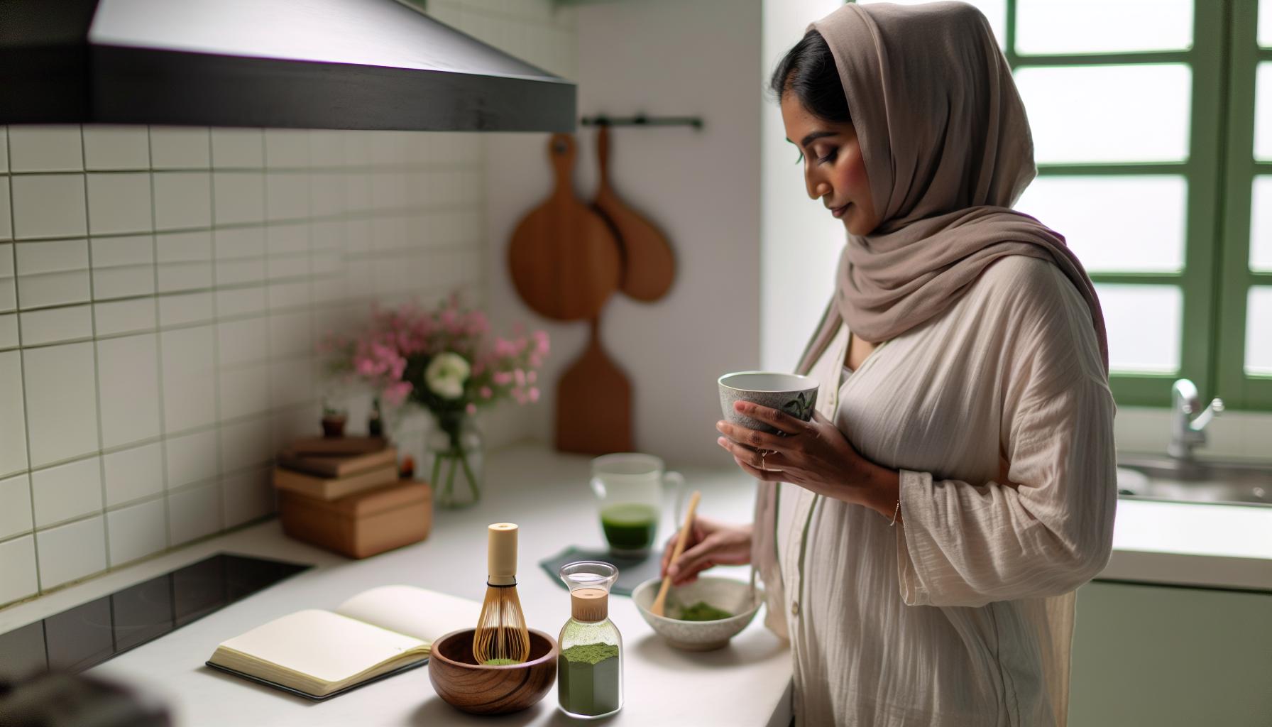 Holistic Tips for introducing Matcha Postpartum
