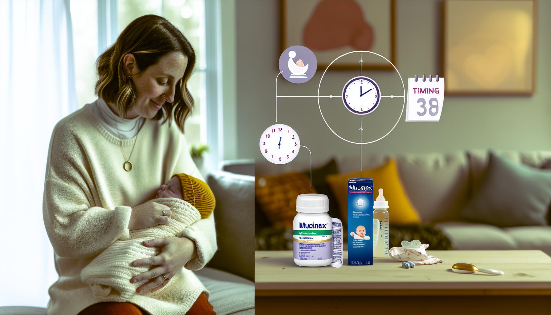 Timing‌ Mucinex Use During Different Postpartum ​Stages