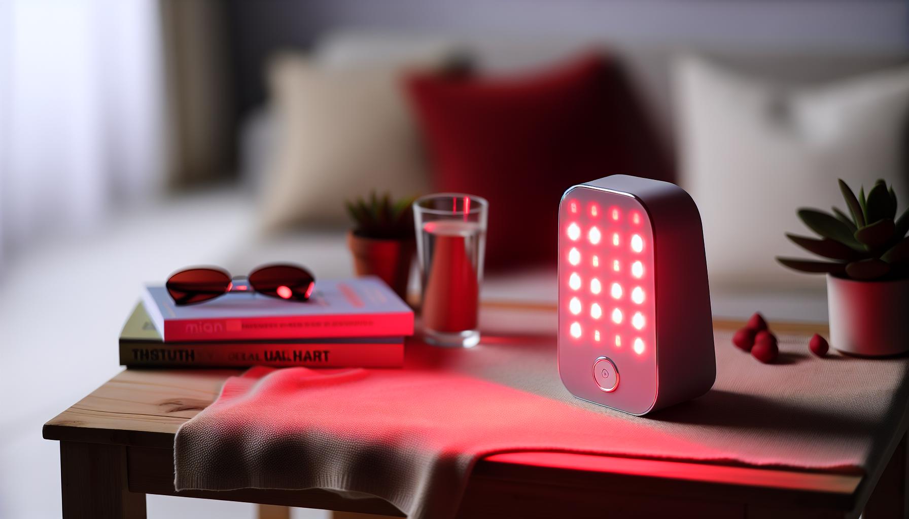 Choosing the Right red Light Device for Home Use (AI Generated Image)