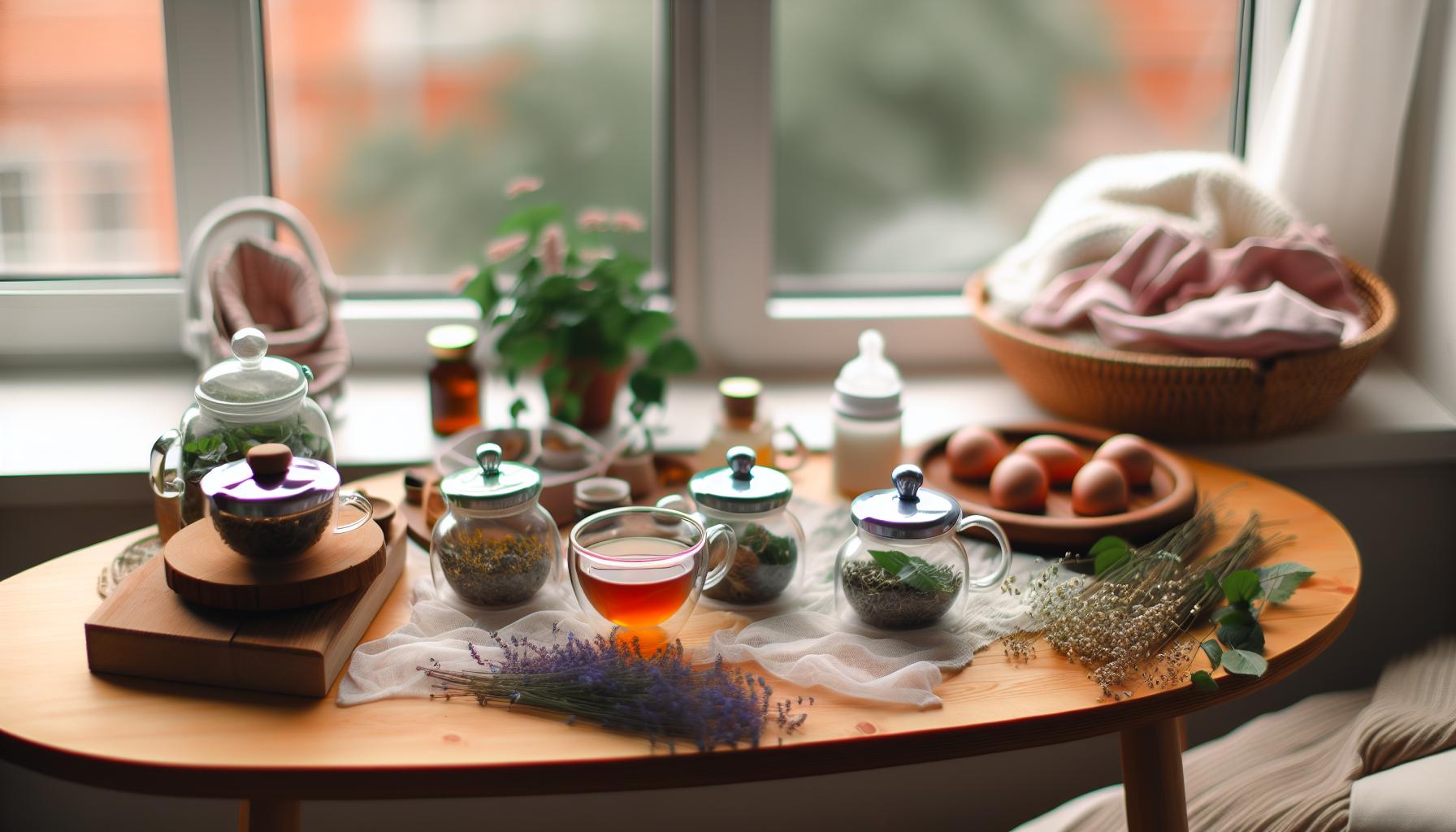 Herbal Teas and Natural Remedies for Postpartum Vitality