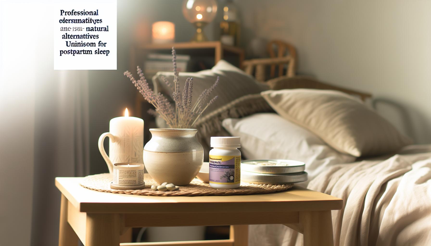 Natural Alternatives to Unisom for‍ Postpartum Sleep