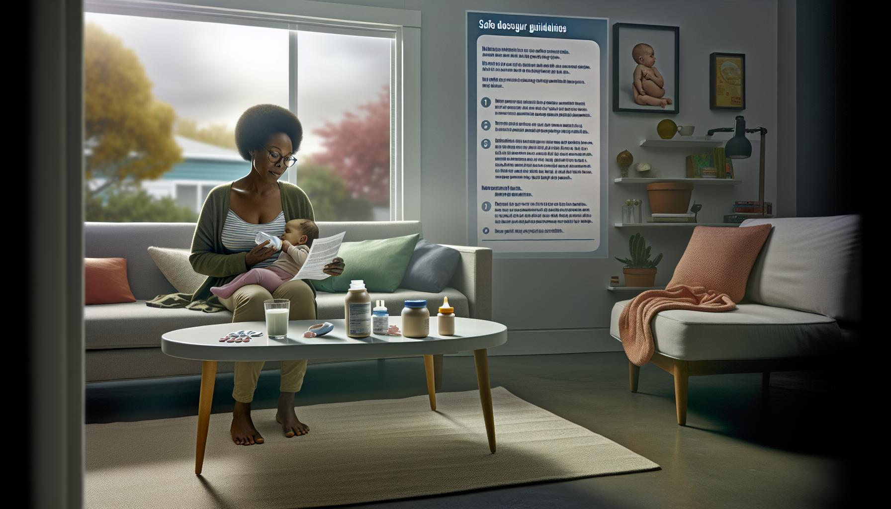 Safe Dosage Guidelines for Nursing Mothers
